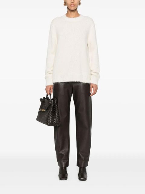 Jil Sander crew-neck sweater - White - zdjęcie produktu nr 2