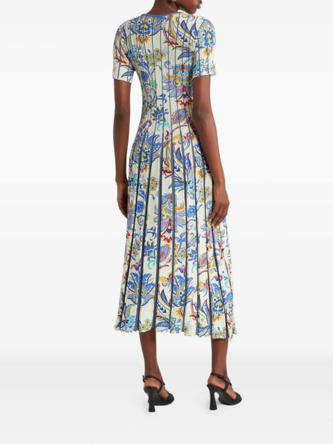 ETRO printed dress - Neutrals