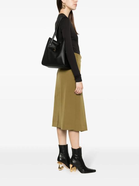 FENDI medium Origami leather shoulder bag - Black