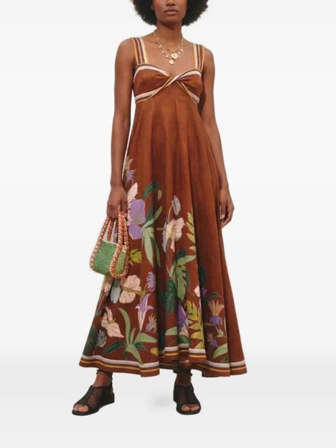 ALEMAIS Alfie maxi dress - Brown - zdjęcie produktu nr 2