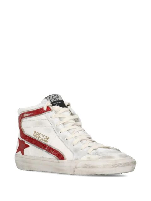 Golden Goose star-detail sneakers - White