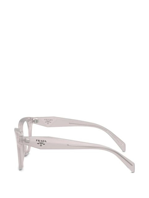 Prada Eyewear rectangle-frame glasses - Grey