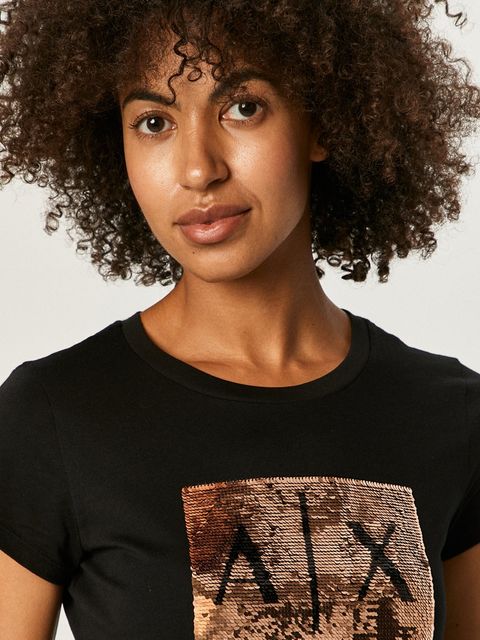 Armani Exchange t-shirt bawełniany