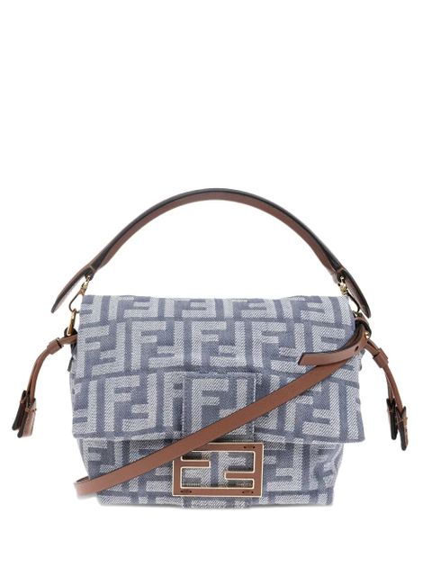 FENDI small Mamma monogram-canvas tote bag - Blue - zdjęcie produktu nr 1