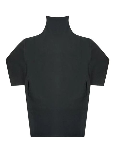 The Row funnel-neck short-sleeve top - Black - zdjęcie produktu nr 1