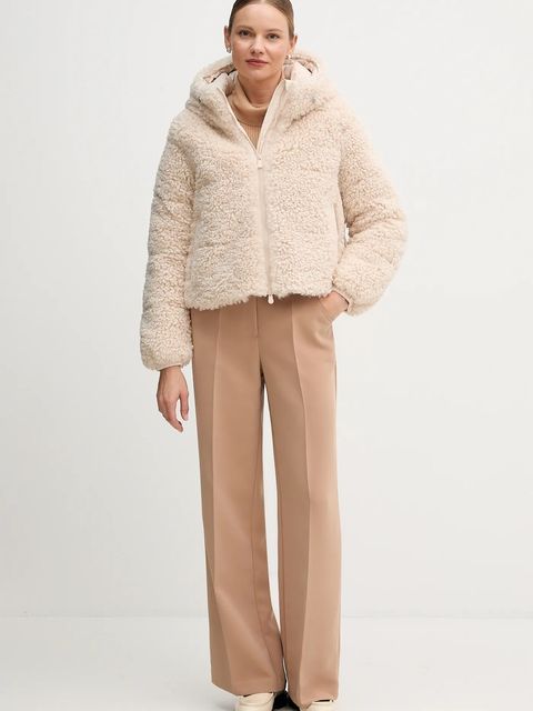 Save The Duck kurtka DADA kolor beżowy zimowa D32369W.CURL21