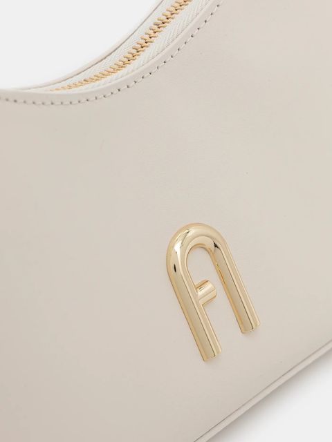 Furla torebka skórzana kolor biały WB00863.AX0733.PNN00