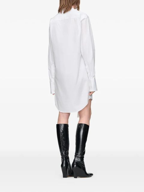 Maison Margiela raw-edge mini dress - White