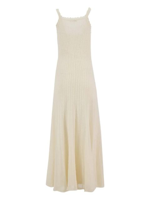 KHAITE Thora maxi dress - Neutrals