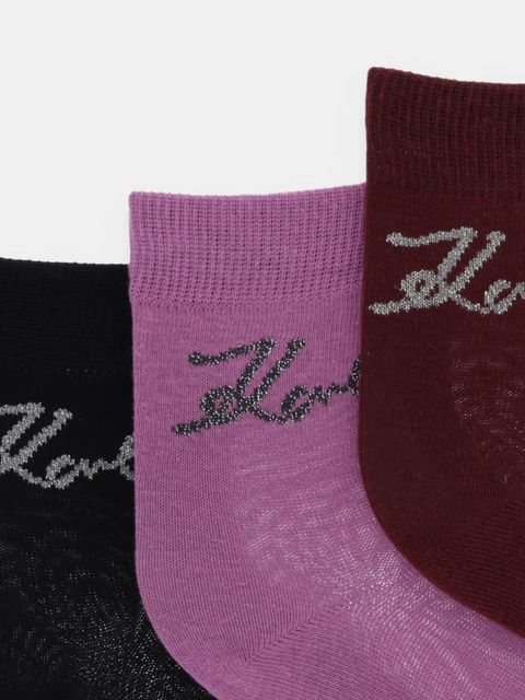 Karl Lagerfeld skarpetki 3-pack K/SIGNATURE - zdjęcie produktu nr 2