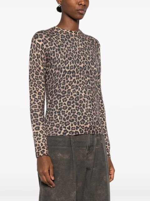 MC2 Saint Barth New Queen printed sweater - Brown