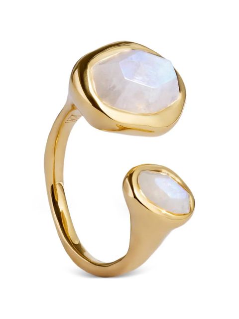 Monica Vinader gemstone Odyssey open ring - Gold - zdjęcie produktu nr 1