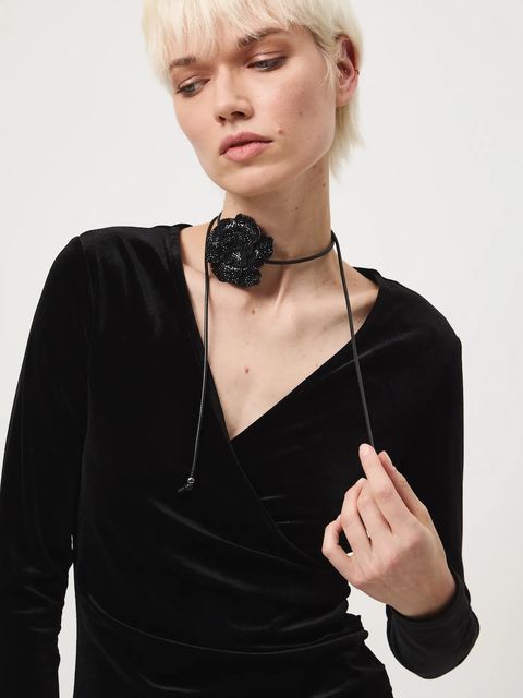 Medicine sukienka kolor czarny - zdjęcie produktu nr 2