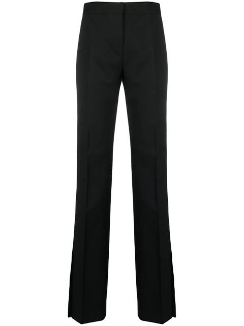 Off-White split-hem tailored trousers - Black - zdjęcie produktu nr 1