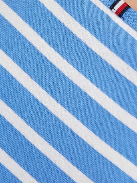 Tommy Hilfiger longsleeve bawełniany kolor niebieski WW0WW40589