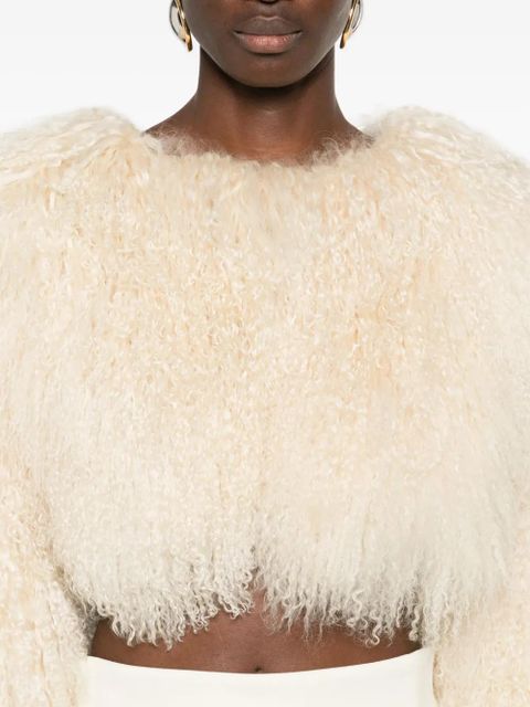 ducie Becca shearling jacket - Neutrals