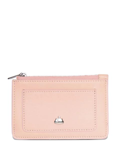 Weekend Max Mara TRAFOI leather cardholder - Pink - zdjęcie produktu nr 1