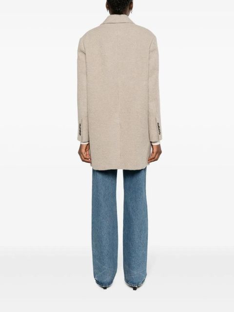 AMI Paris wool-blend bouclé blazer - Neutrals - zdjęcie produktu nr 2