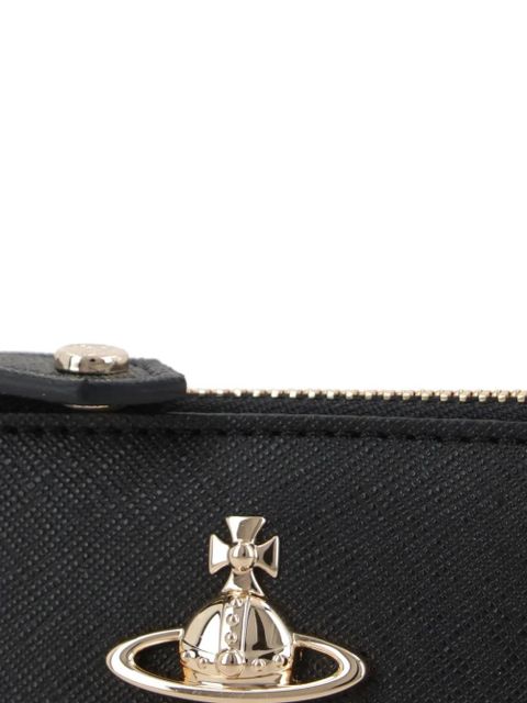 Vivienne Westwood Orb top-zip wallet - Black