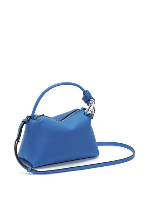 JW Anderson small Corner leather tote bag - Blue - zdjęcie produktu nr 2