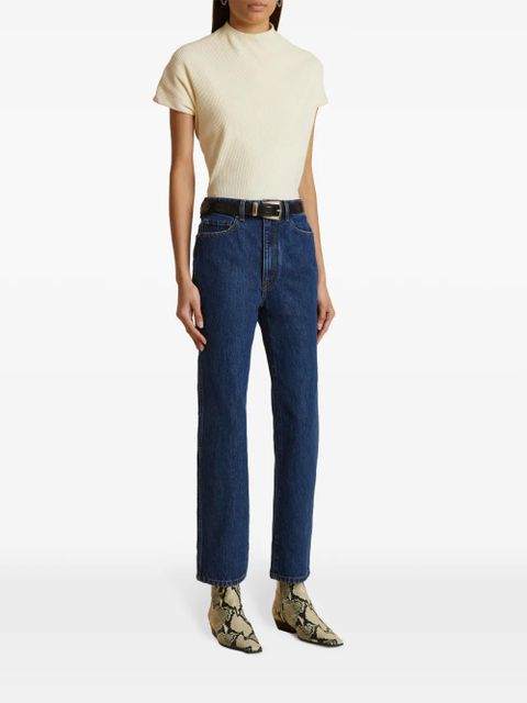 KHAITE The Abigail straight-leg jeans - Blue - zdjęcie produktu nr 2