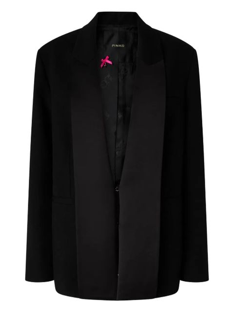 PINKO shawl-lapel blazer - Black - zdjęcie produktu nr 1