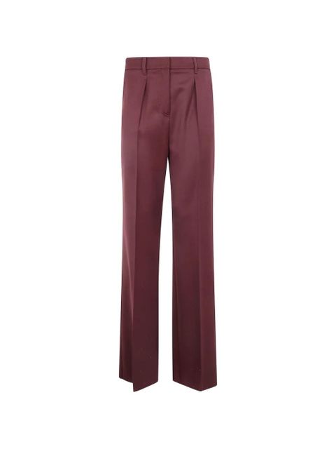 Max Mara Cannes pleated trousers - Red - zdjęcie produktu nr 1