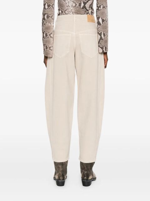 ISABEL MARANT side-seam detail jeans - Neutrals