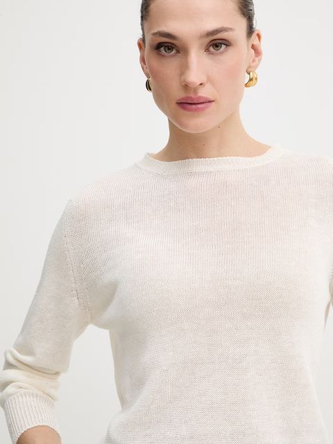 Weekend Max Mara sweter lniany ATZECO