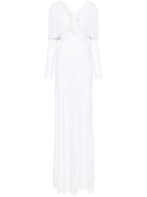 Christopher Esber Arced Palm maxi dress - White - zdjęcie produktu nr 1
