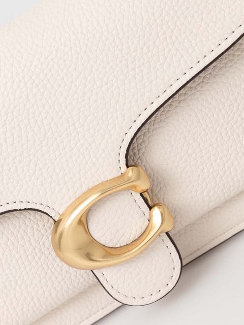 Coach torebka skórzana Tabby kolor beżowy CE772