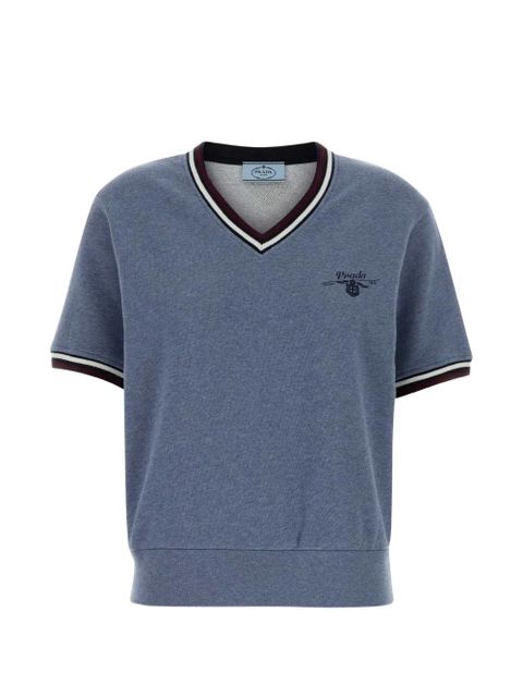 Prada v-neck T-shirt - Blue - zdjęcie produktu nr 1