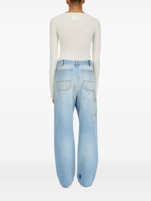 MM6 Maison Margiela distressed jeans - Blue