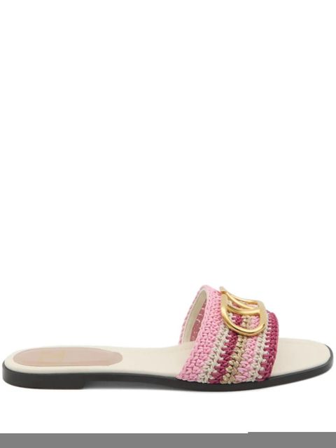 Valentino Garavani VLogo Signature slides - Pink