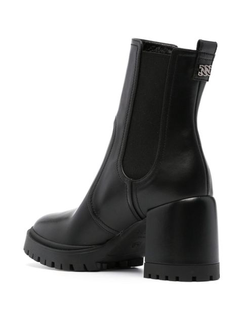 Casadei 70mm MAXXI boots - Black