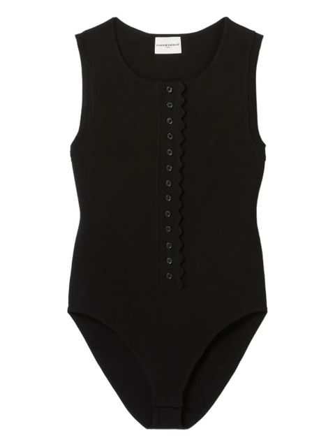 Claudie Pierlot button-fastening bodysuit - Black - zdjęcie produktu nr 1