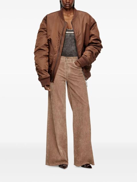 Diesel 1978 D-Akemi flared jeans - Brown