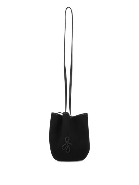 Ruslan Baginskiy drawstring logo bucket bag - Black - zdjęcie produktu nr 1