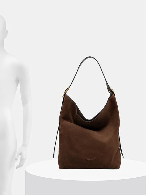 ZADIG&VOLTAIRE torebka zamszowa