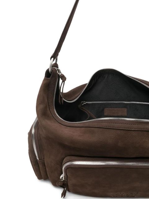 Marge Sherwood zip-pocket shoulder bag - Brown