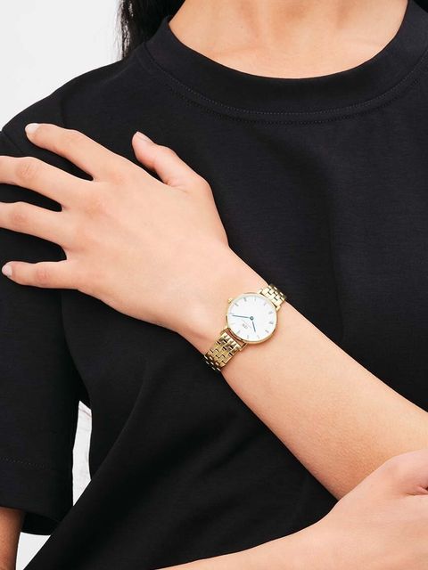 Daniel Wellington zegarek damski kolor złoty - zdjęcie produktu nr 2