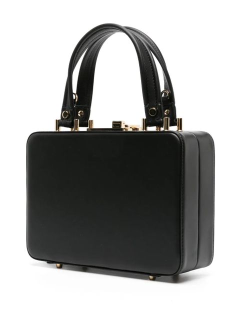 Gianvito Rossi Valì leather tote bag - Black
