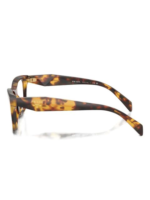 Prada Eyewear square-frame glasses - Brown