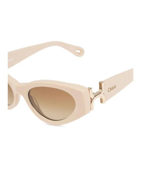 Chloé Eyewear Marcie cat-eye sunglasses - Neutrals