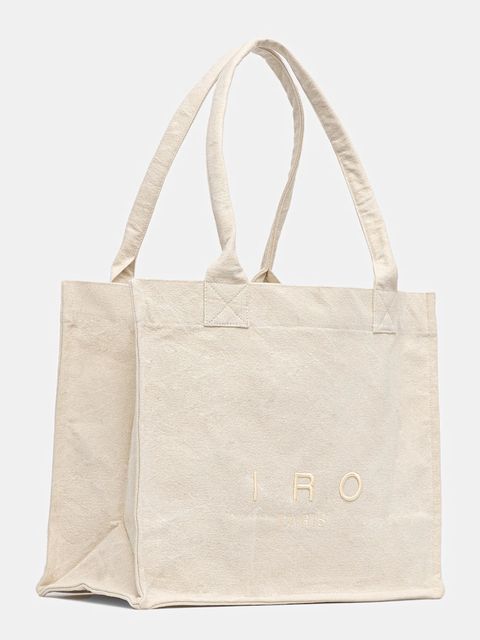 IRO torebka bawełniana kolor beżowy WM46JANE - zdjęcie produktu nr 2