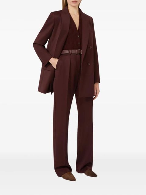 Max Mara Pleated Trousers - Brown - zdjęcie produktu nr 2