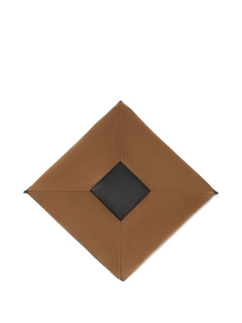 Yuzefi leather tote bag - Brown