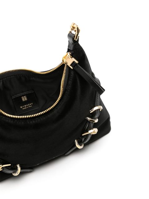 Givenchy Voyou Party velvet shoulder bag - Black