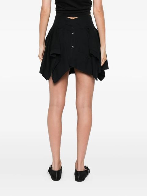 Alexander Wang asymmetric skirt - Black