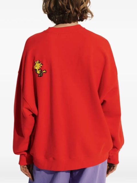 Essentiel Antwerp x Peanuts sequin-embellishment sweatshirt - Red